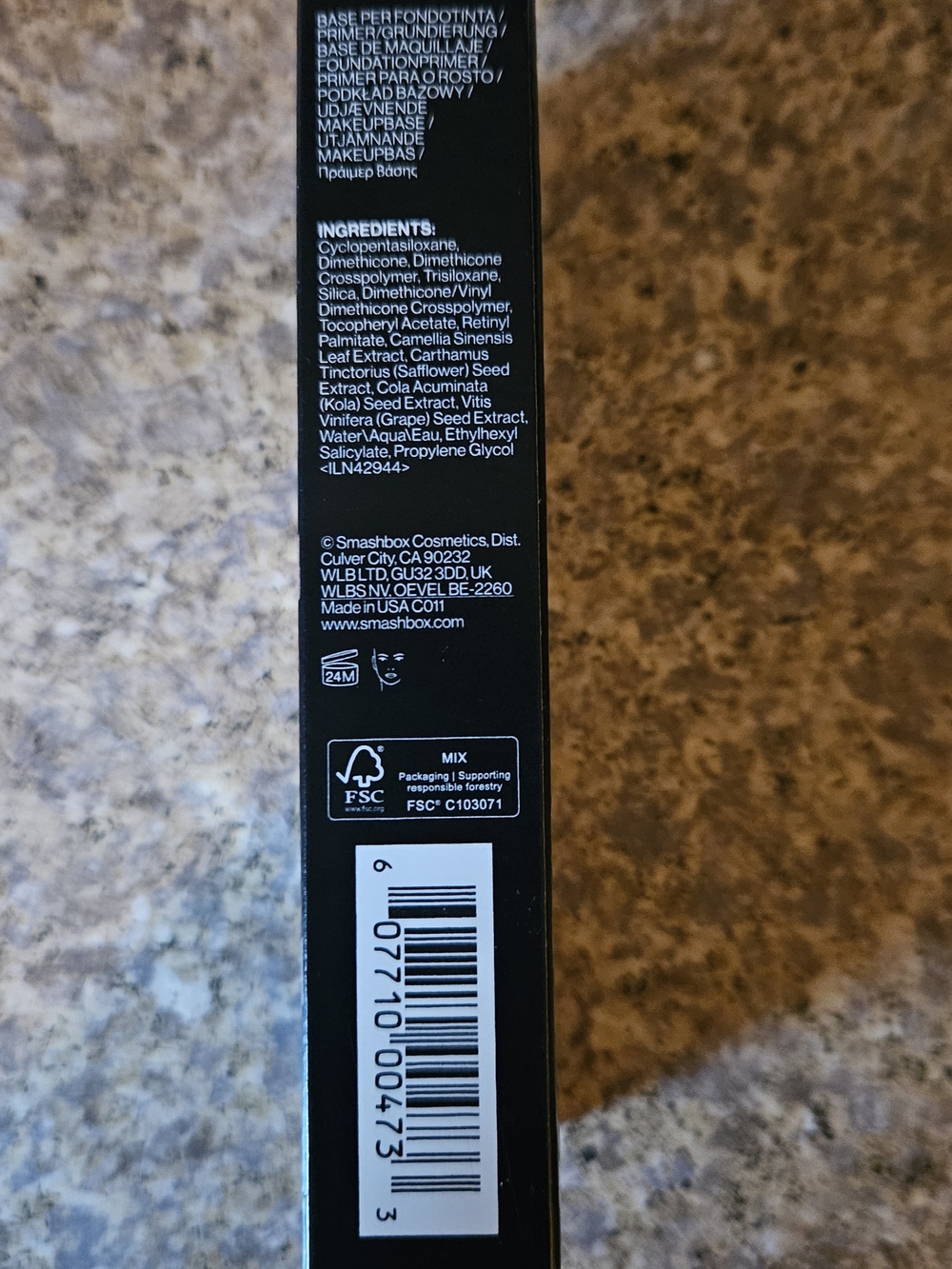 Smashbox Photo Finish Primer - Black & Rose Gold Packaging - Picture 3 of 4